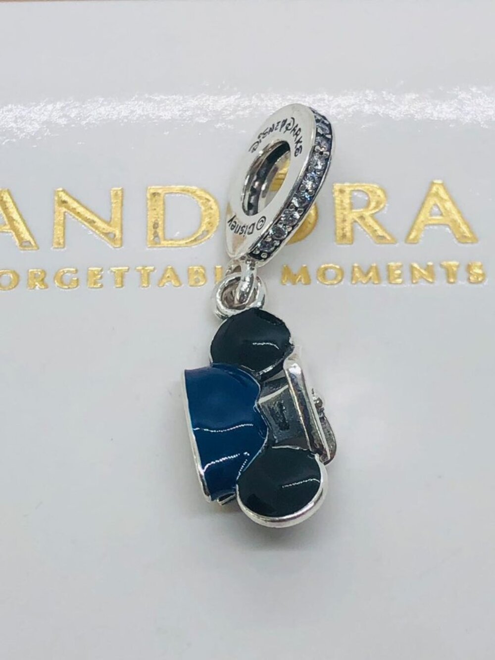 Pandora Disney Parks Mickey Graduation Cap Dangle Charm